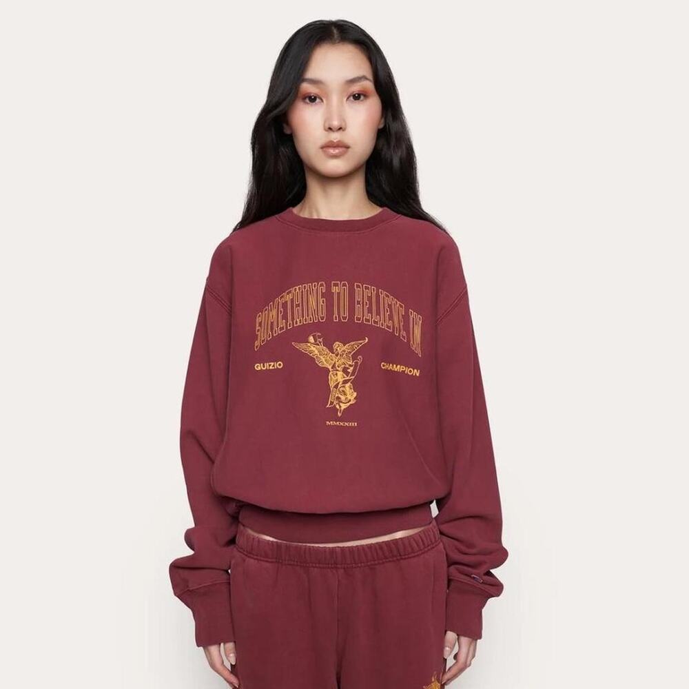 Danielle Guizio Champion Reverse Weave Crewneck Sweatshirt